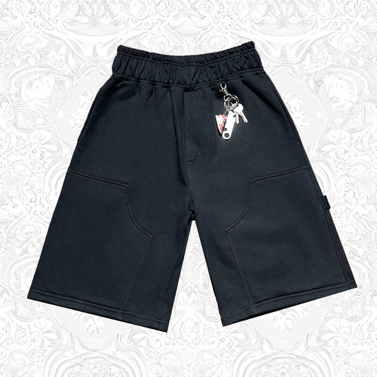 Jorts Carpenter Double Knee Negro