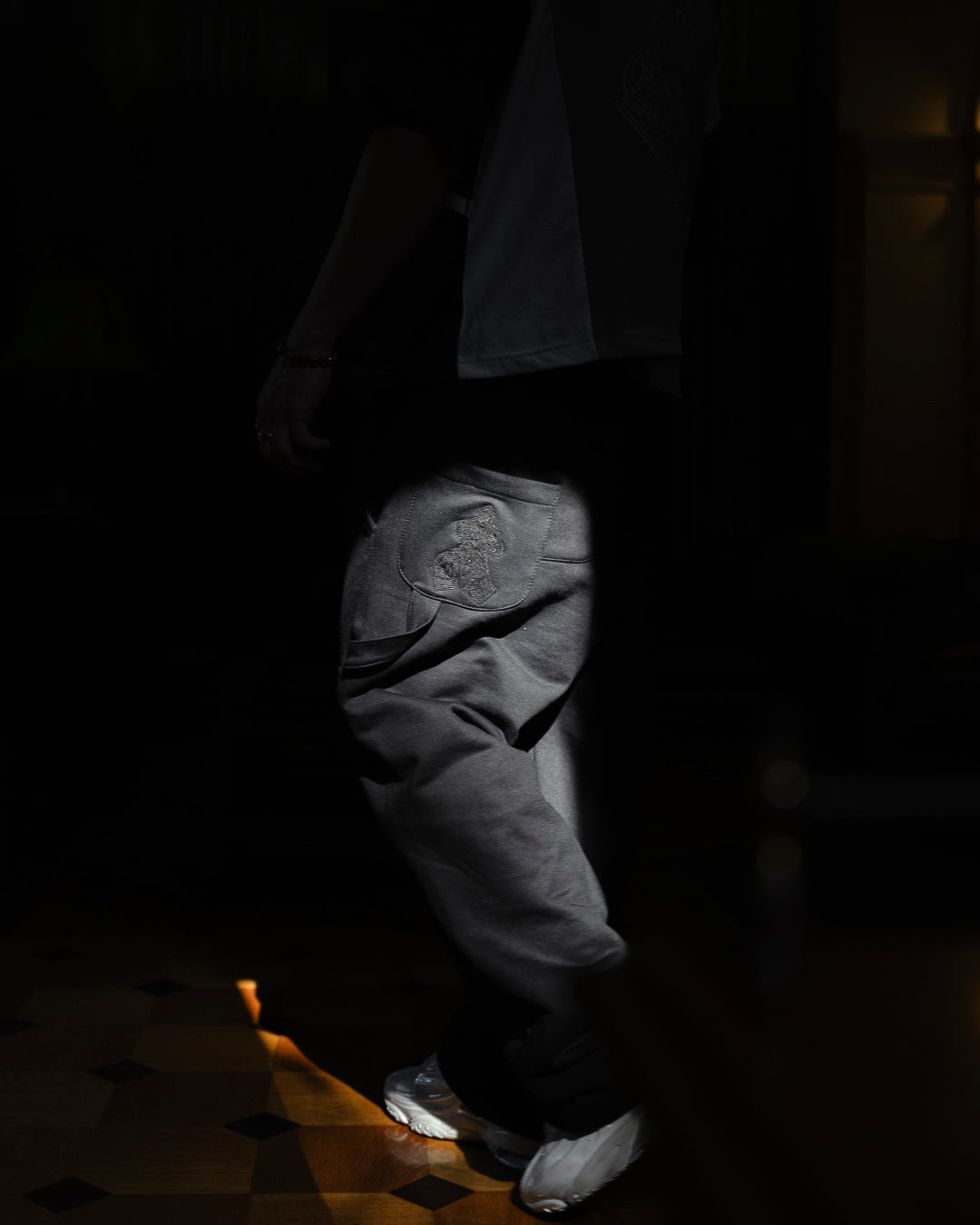Pantalón Double Knee Negro