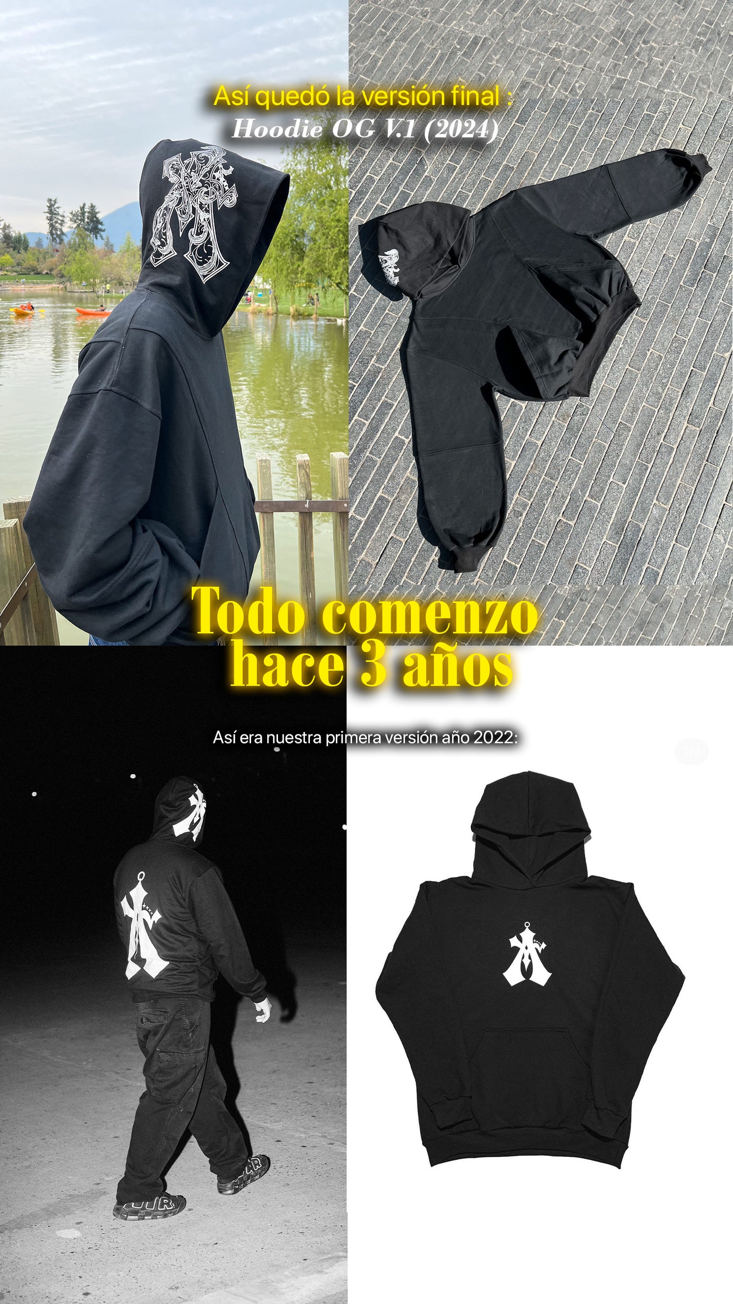 Hoodie OG V.1 Negro