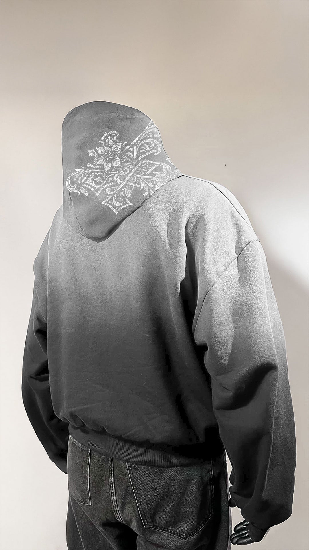 ''Armour Hoodie'' Gris Acero
