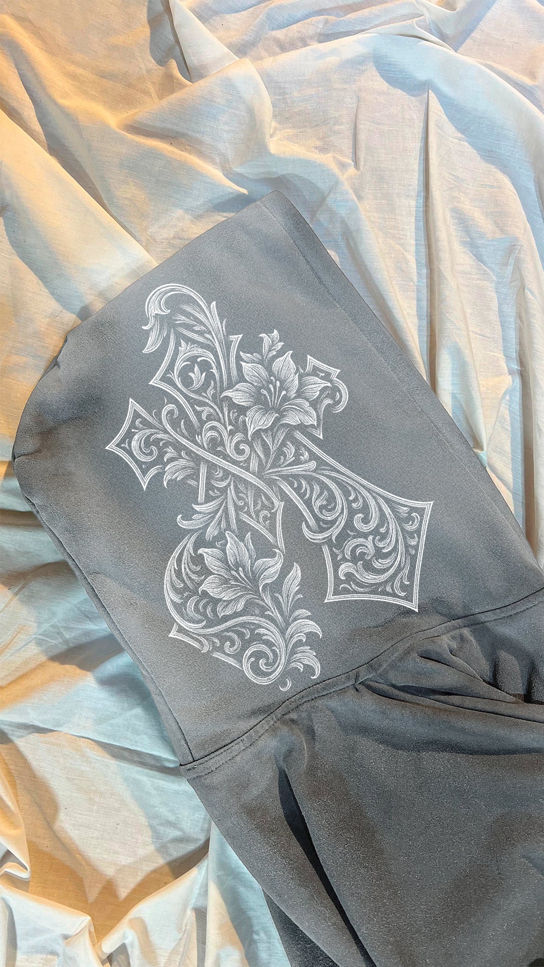 ''Armour Hoodie'' Gris Acero