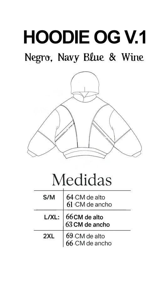 Hoodie OG V.1 Negro