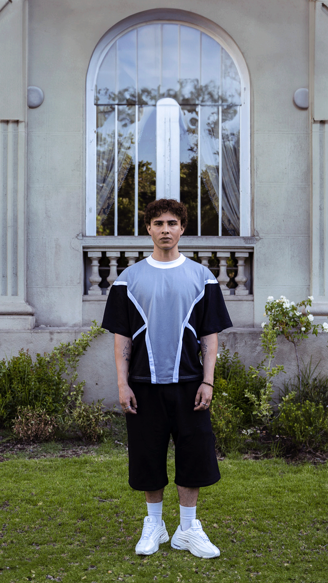 Polera ''AW Triple Tee'' Perla