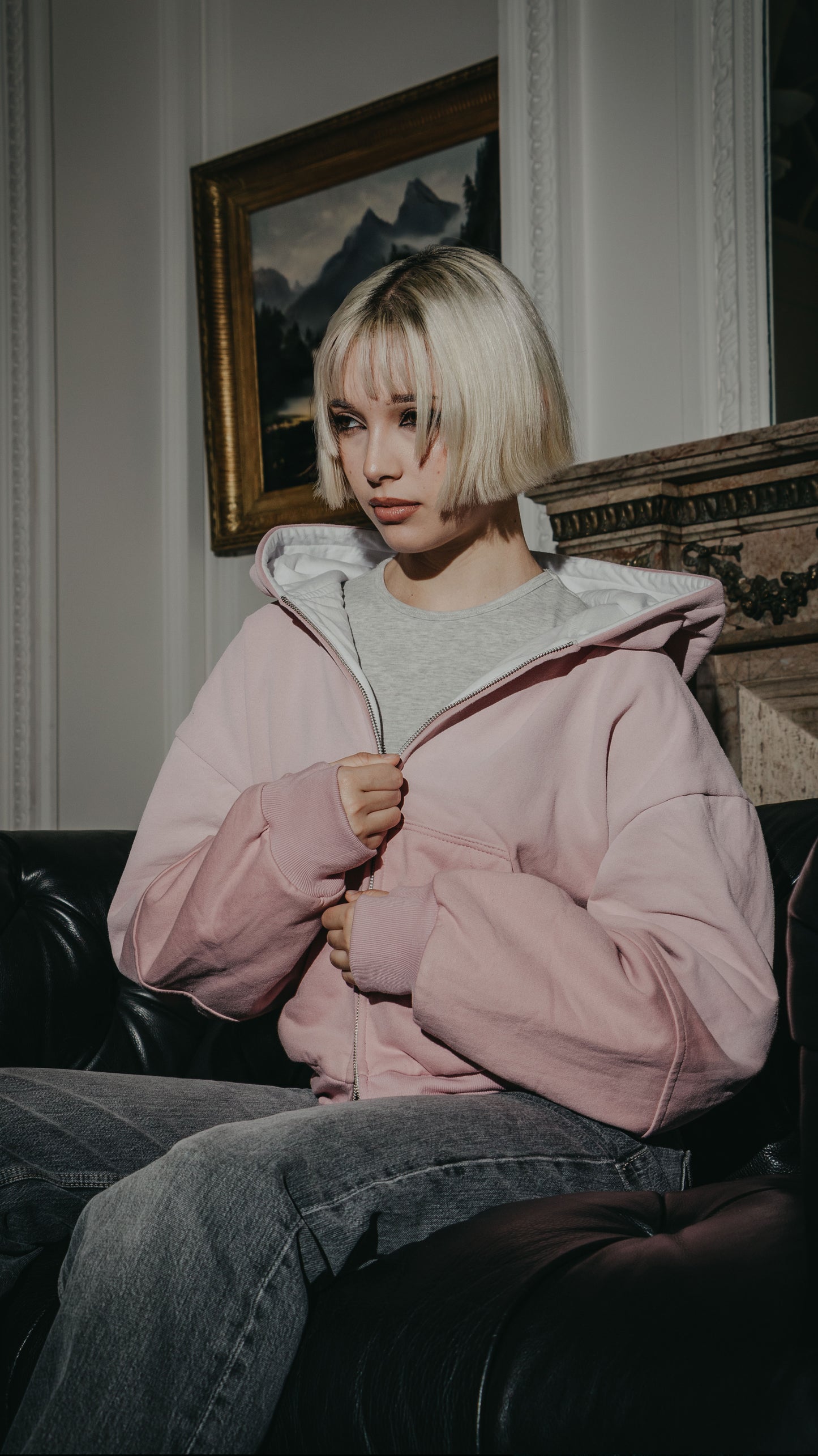 ''Armour Hoodie'' Rosa