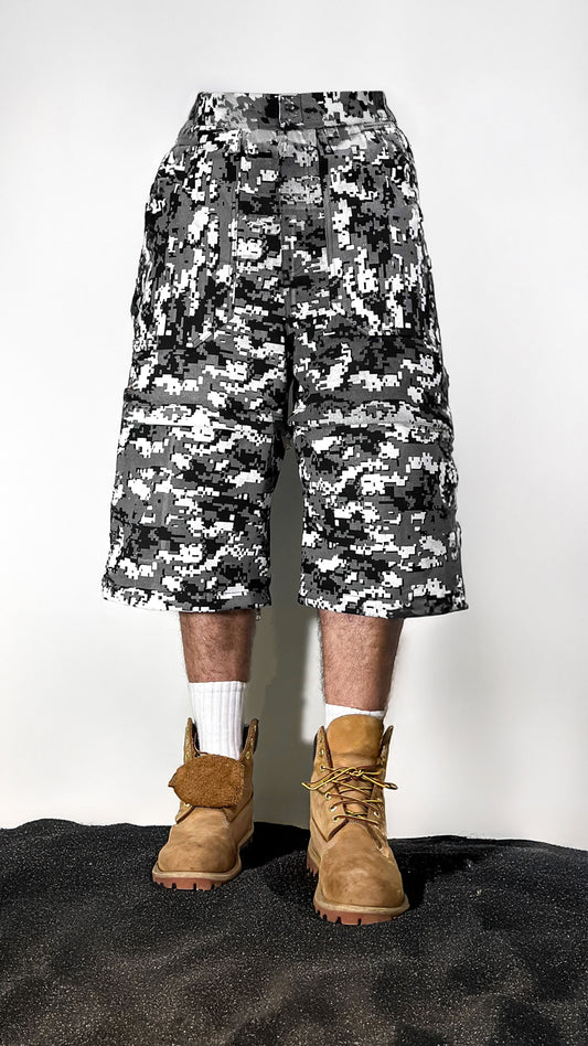 “Pixel Camo Denim Pants” 3 en 1