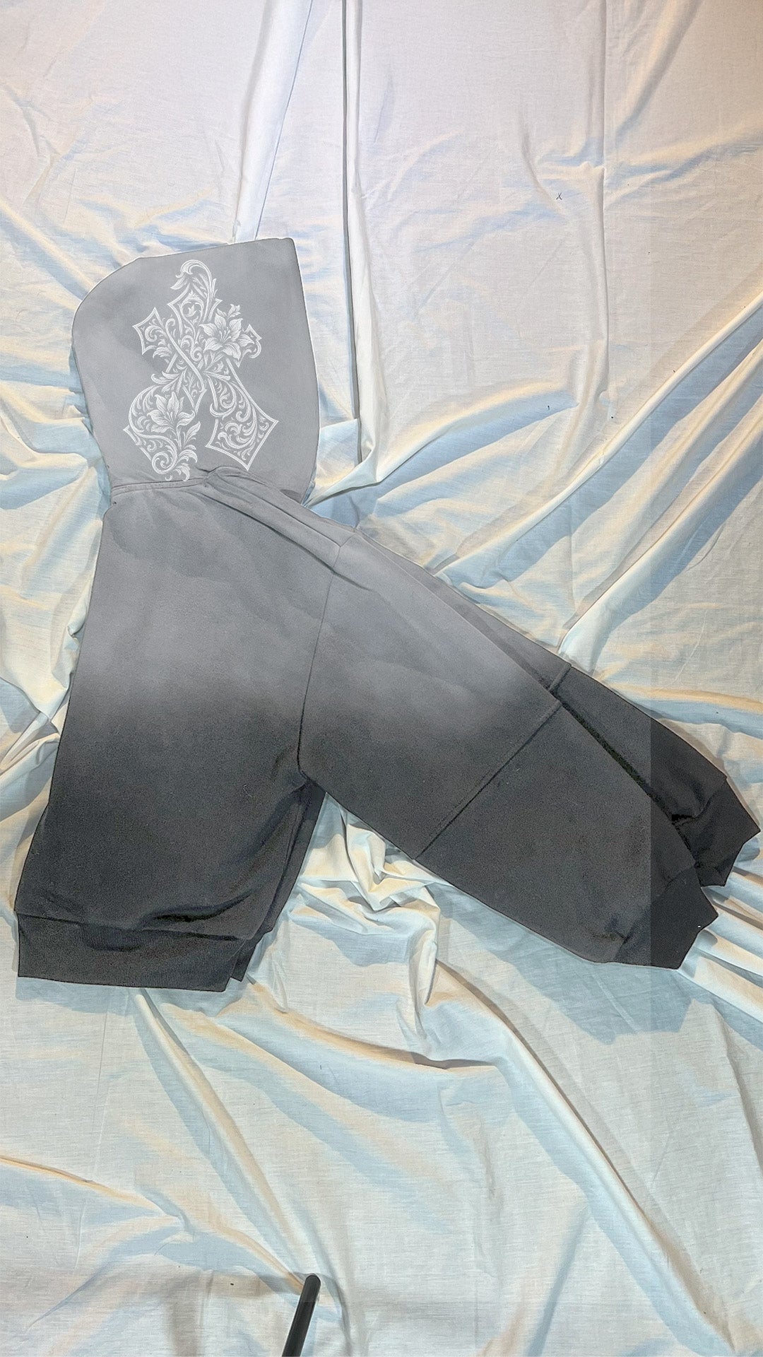 ''Armour Hoodie'' Gris Acero