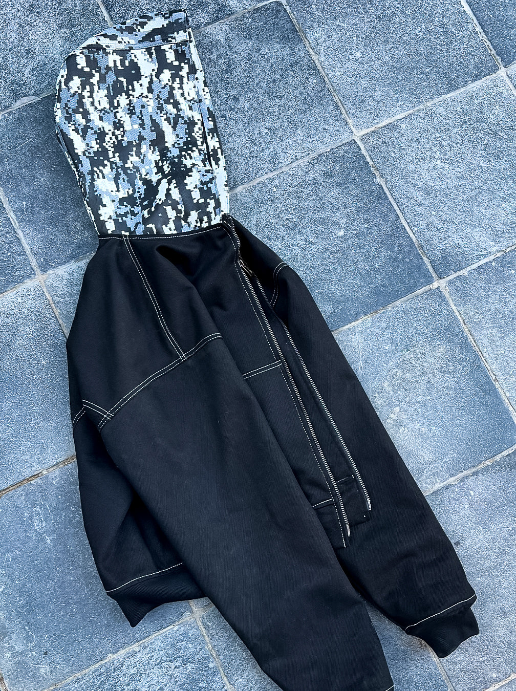 AW Pixel Camo Denim Jacket