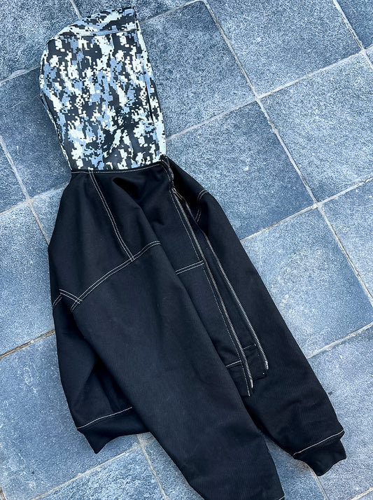 AW Pixel Camo Denim Jacket