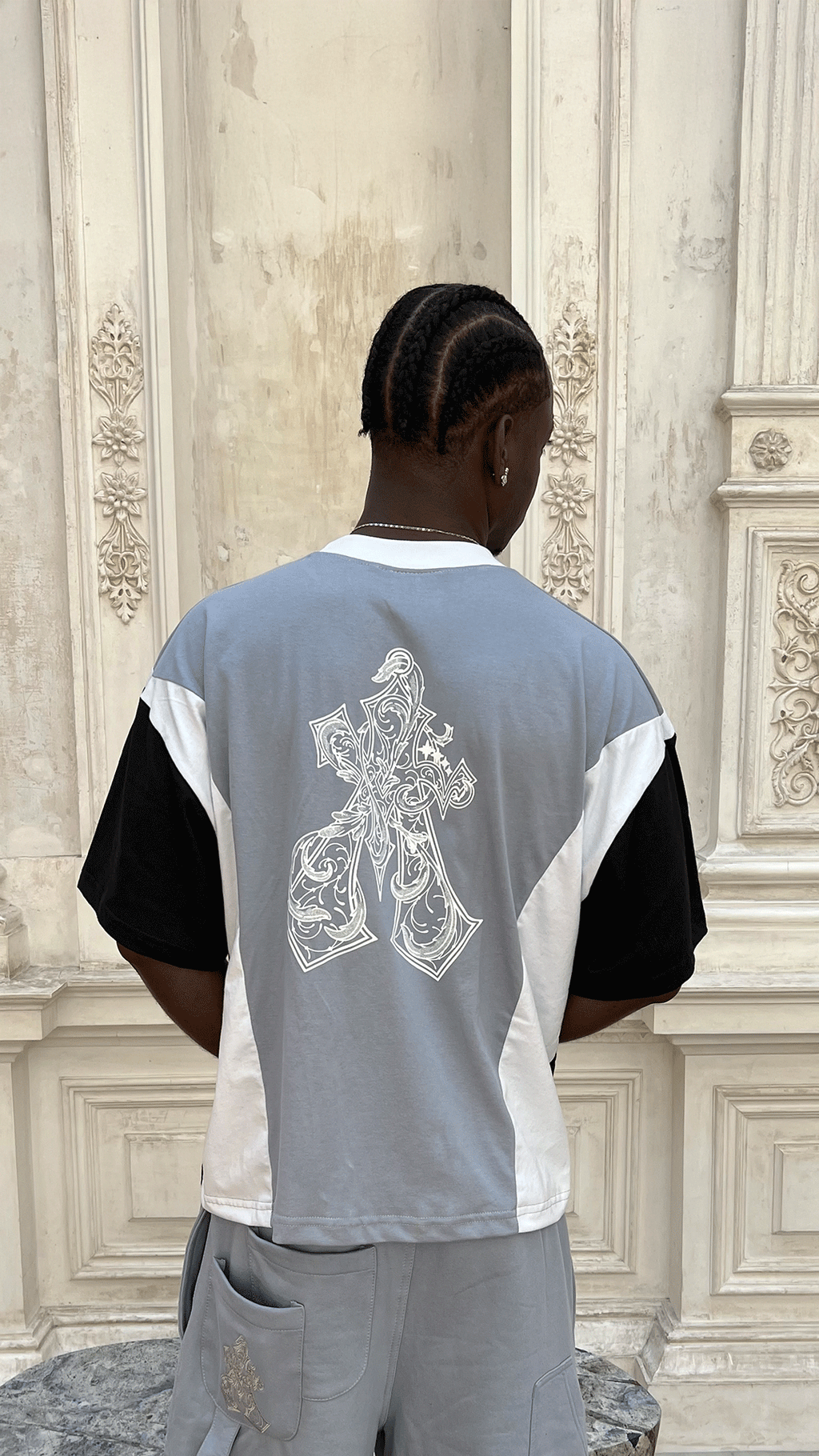 Polera ''AW Triple Tee'' Perla