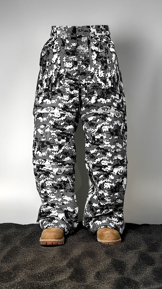 “Pixel Camo Denim Pants” 3 en 1