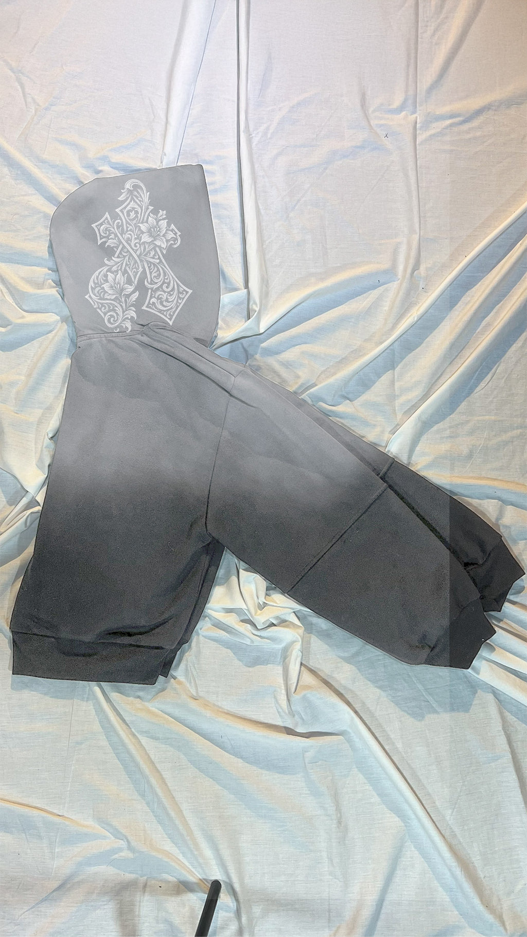 ''Armour Hoodie'' Gris Acero