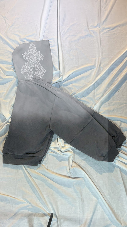 ''Armour Hoodie'' Gris Acero